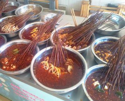 四川特色小吃，看起来很有油吃起来很香